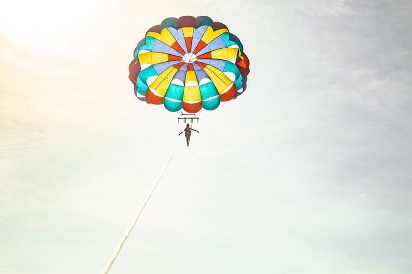 Parasailing at Royal Island Watersports Coron Palawan