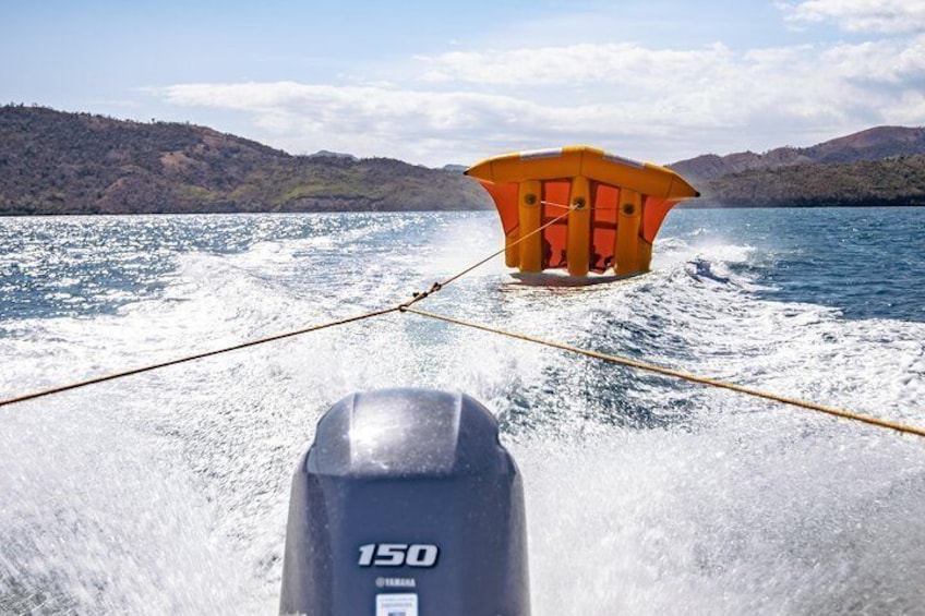 Flyfish ride at Royal Island Watersports Coron Palawan