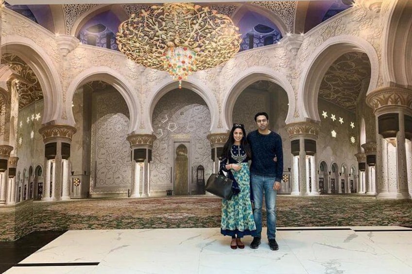 Private Sheikh Zayed Grand Mosque Tour