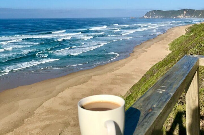 Morning coffee with a view