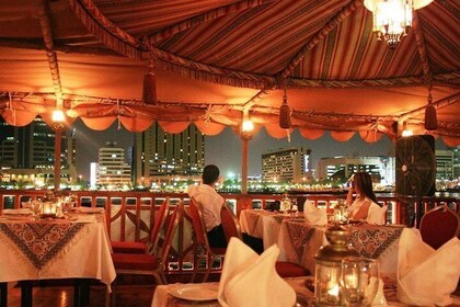 Abu Dhabi Dhow Dinner Cruise- Savor the Flavors of Arabia on a 2 Hours Crui...
