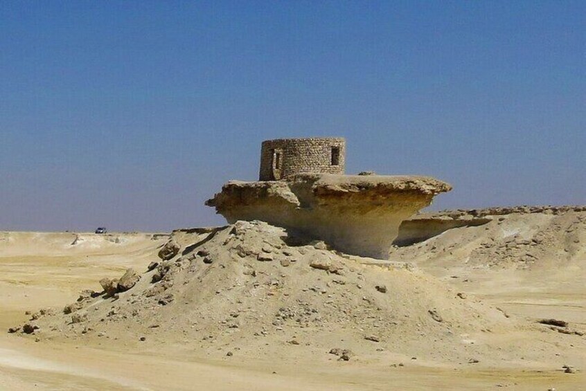 Qatar West Coast tour, Zekreet, Richard Serra Sculpture, Mushroom Rock Formation