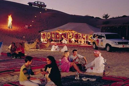 Full Day Desert Safari with Buffet Dinner,Sand Boarding & Camel Ride
