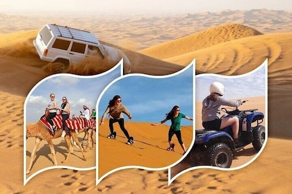 Doha: privéwoestijnsafari van een halve dag | Kameelrijden | Valken | Zand ...