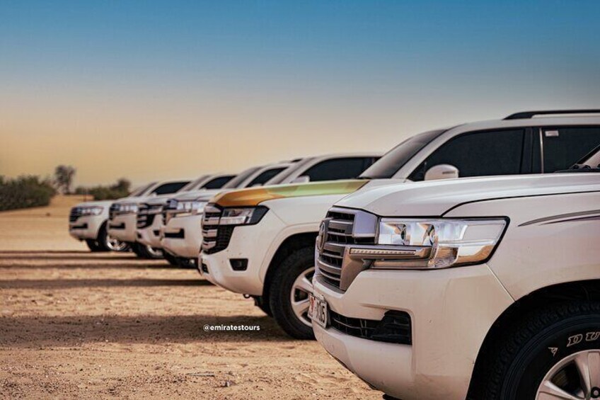 Emirates Tours - Desert Safari convey
