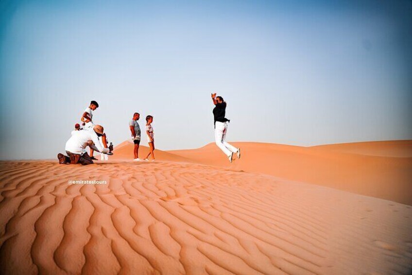 Abu Dhabi Evening Desert Safari BBQ, Camel Ride, Entertainments