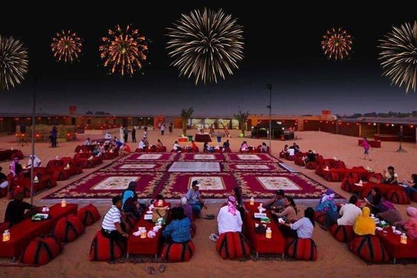New Year Eve In Desert With Safari,games, Bbq Dinner & Fireworks
