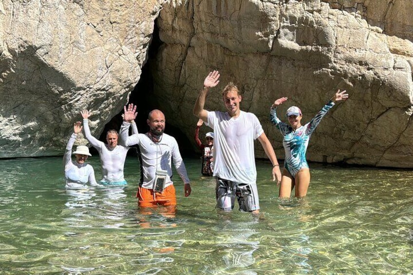 Desert Oasis Adventure: Wadi Shab, Bani Khalid & Camp