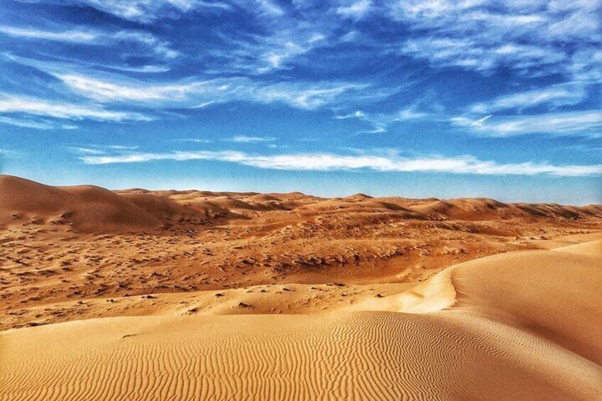 Desert experience - Private Wahiba sands full day tour