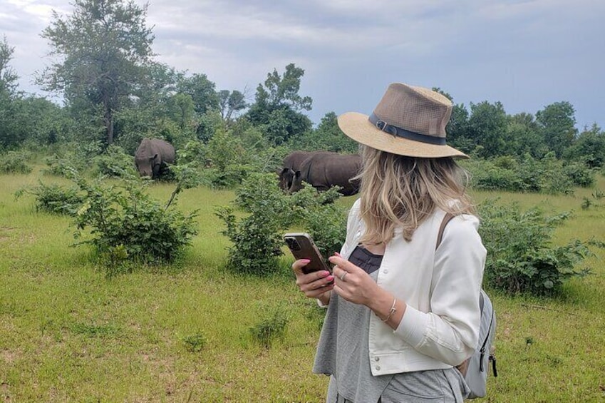 A Game Drive Safari+Rhino Viewing in Mosi- Oa- Tunya National Park