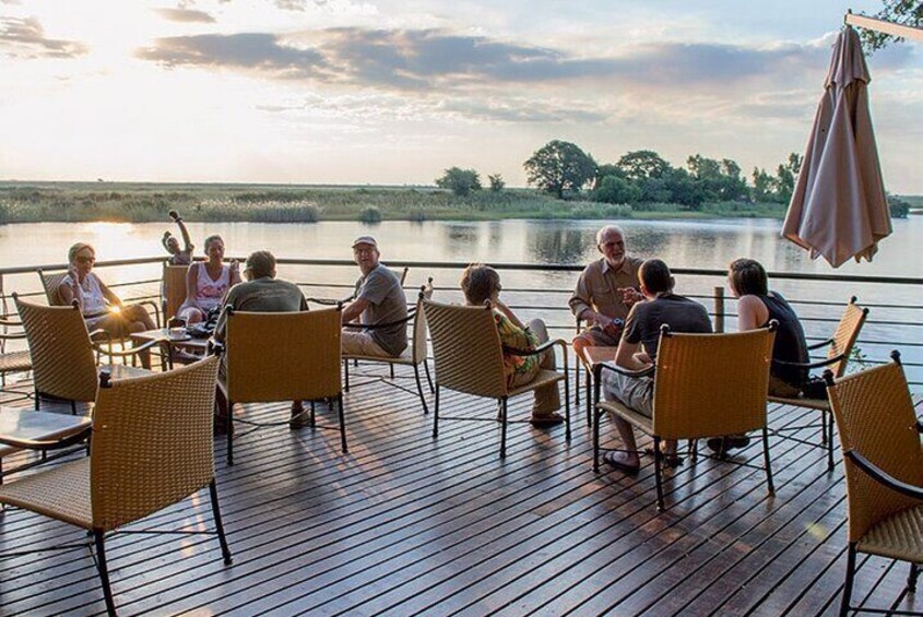 Lunch at Chobe Safari Lodge