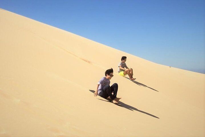 Dune Safari,Sand boarding, Camel ride With BBQ Meal.
