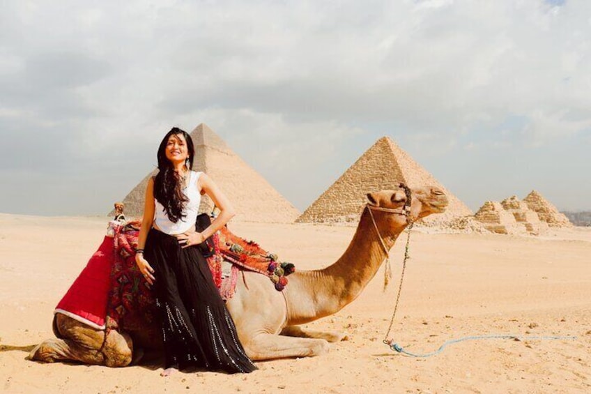 All inclusive Tour Giza Pyramids Sphinx Quadbike Camels Lunch