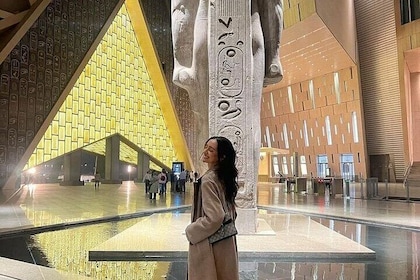Private Giza Pyramids,Sphinx,New Grand Egyptian Museum,Bazzar