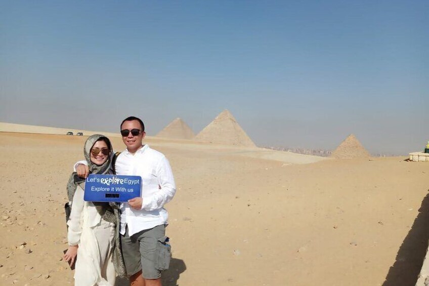 Private All Inclusive: Giza Pyramids, Sphinx, Memphis, Saqqara, Lunch & Camels