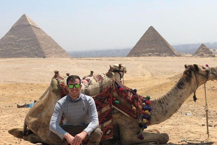 Top Rated Private Trip to Giza Pyramids,Sphinx,Camel-Ride,Lunch