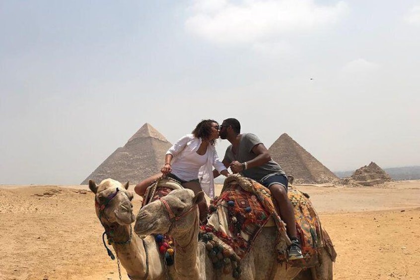 Top Rated Private Trip to Giza Pyramids,Sphinx,Camel-Ride,Lunch