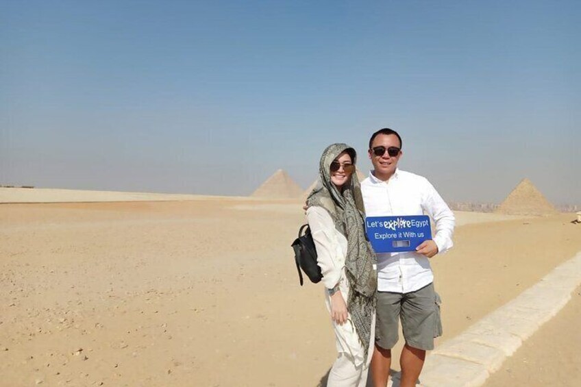 Top Rated Private Trip to Giza Pyramids,Sphinx,Camel-Ride,Lunch