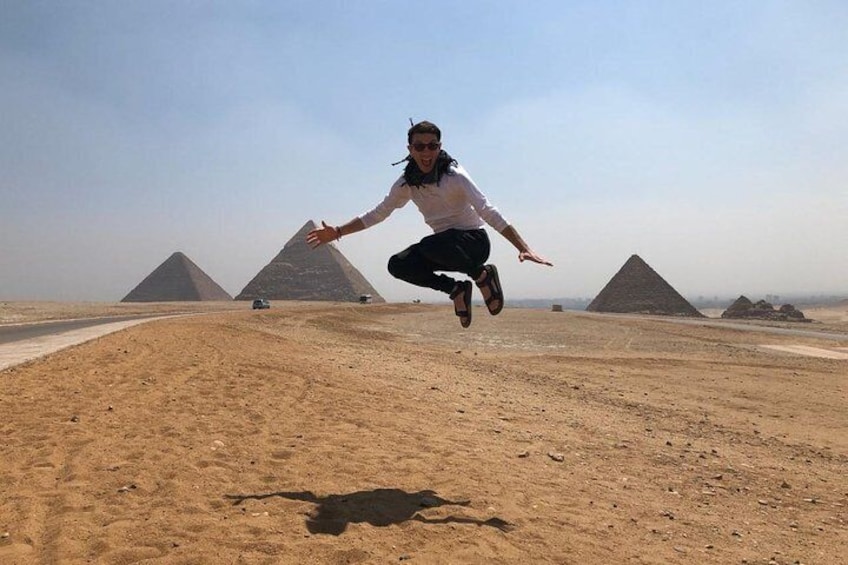 Top Rated Private Trip to Giza Pyramids,Sphinx,Camel-Ride,Lunch