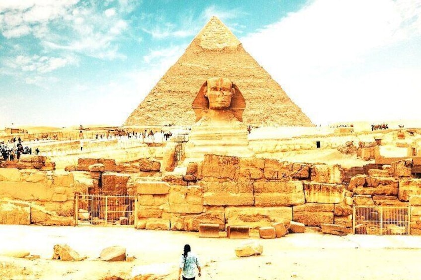 All inclusive Private Tour Giza Pyramids, Sphinx, Lunch, Camel 