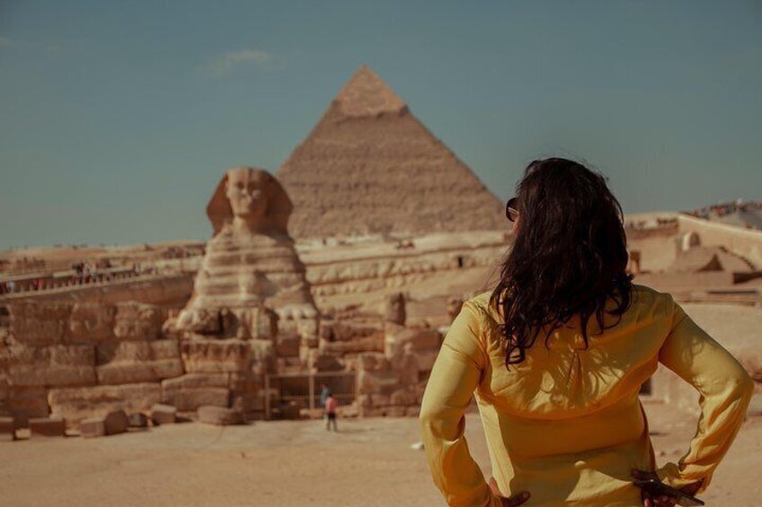 Full day tour to GIZA PYRAMIDS MEMPHIS CITY AND SAKKARA PYRAMID