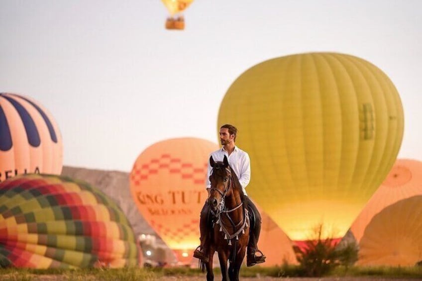 Hot Air Balloons Ride Luxor, Egypt
