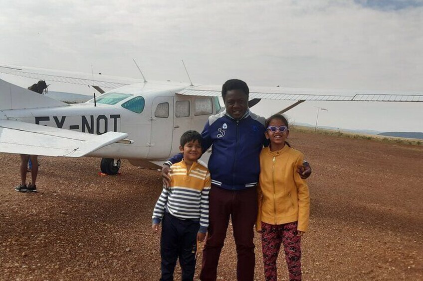 Airport pick up in Maasai mara for fly inn guest