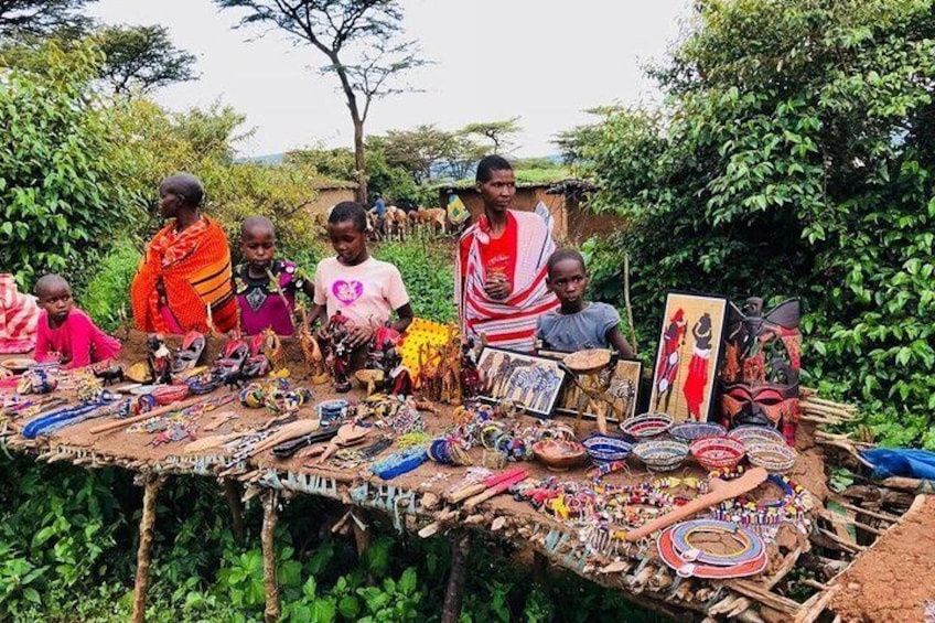 Cultural beads at Masai Mara