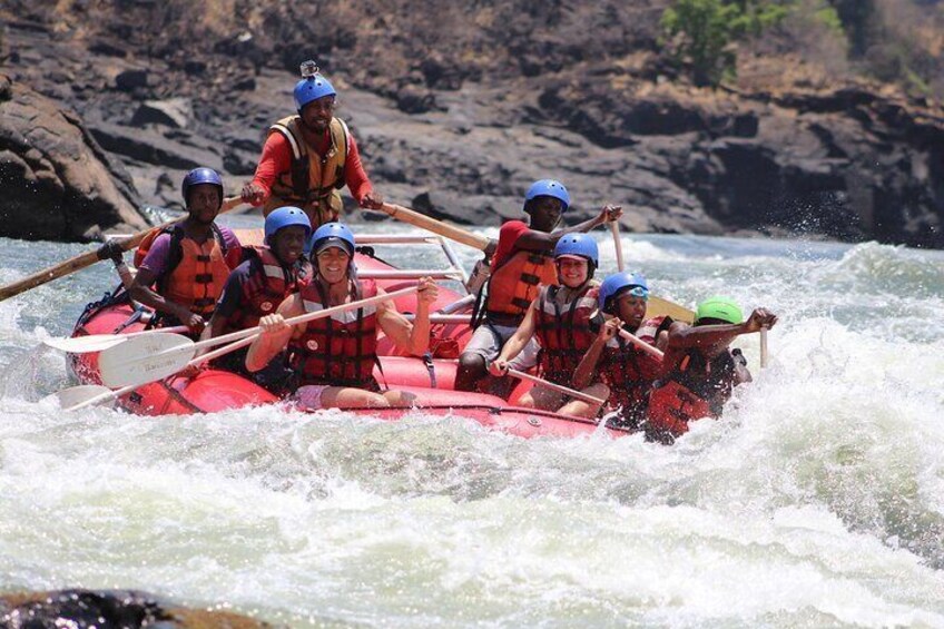 Zambezi River Full Day Whitewater Rafting