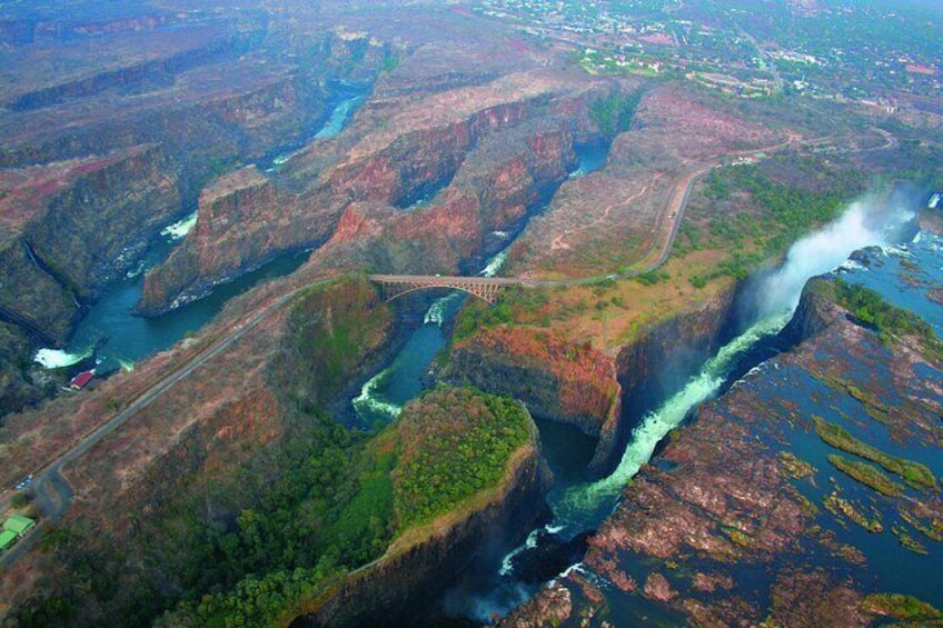 Flight Of Angels Above The Victoria Falls