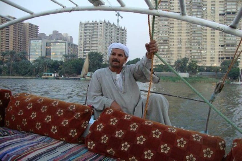 Show item 1 of 6. Felucca Ride on the Nile in Cairo