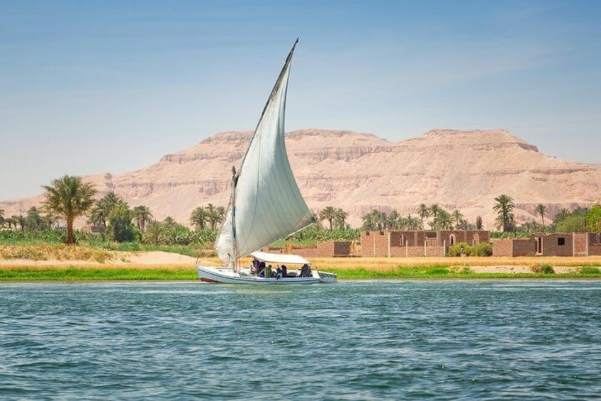 Book online Sailing Boat on the Nile River with Fel-Felucca