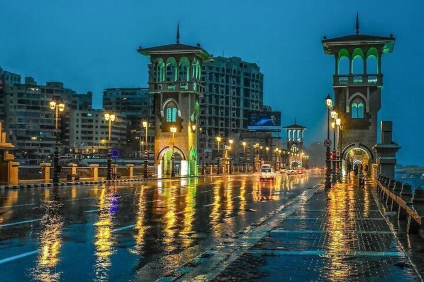 Alexandria Free Walking Tours & Horse Carriage ride By Night