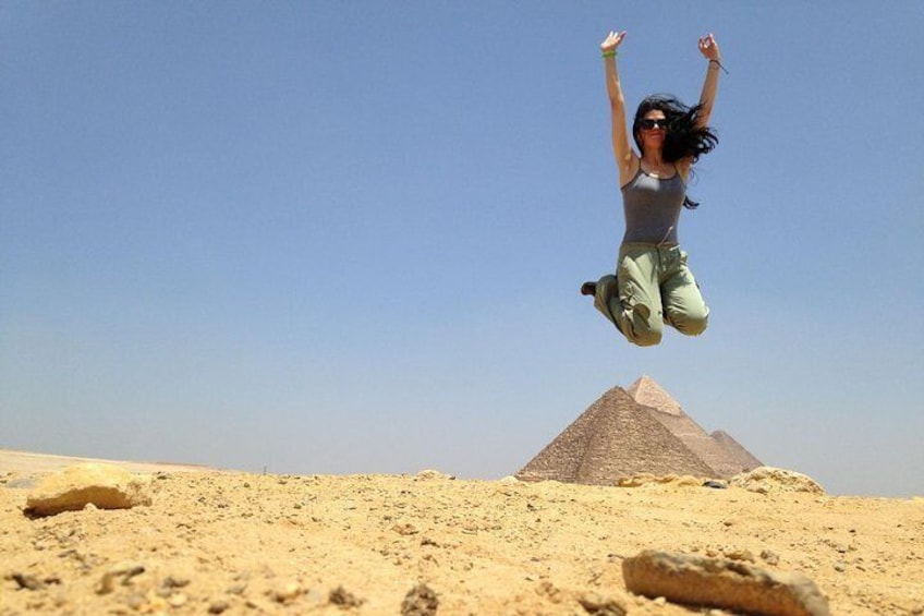 Giza Pyramids and Sphinx Egypt