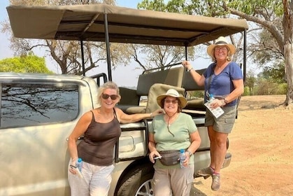 Game drive and short rhino walk