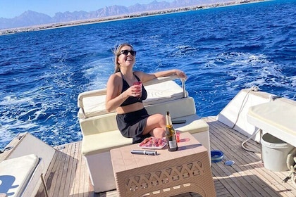 PRIVATE! | Full Day Charter Boat Trip Snorkeling and Islands tour