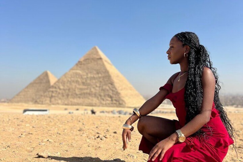 All inclusive Private Tour Giza Pyramids,Sphinx, inside Pyramids