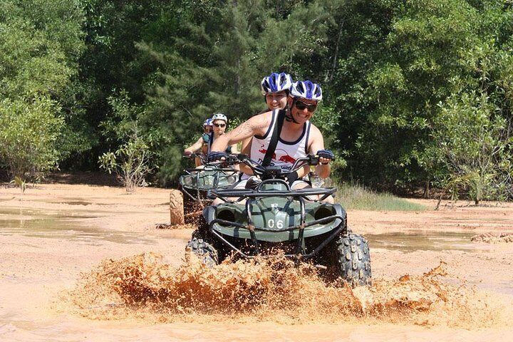 quad bike Bike 1 hr + Zipline Adventure 32 platforms