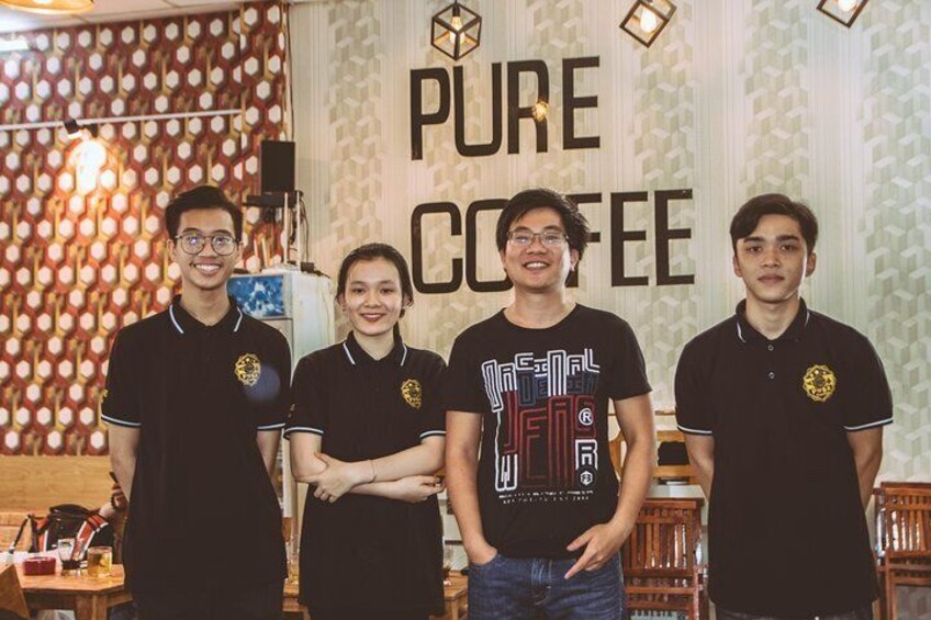 Explore inside Vietnam's coffee shop menu