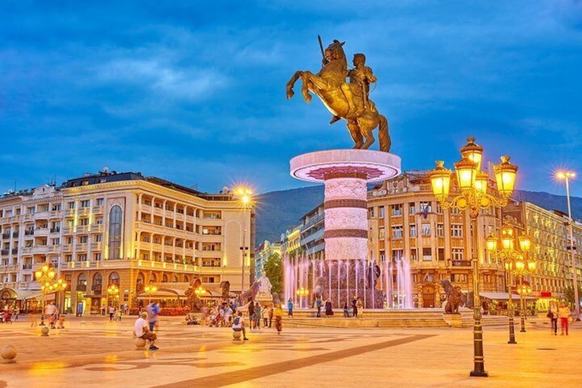 Sightseeing Walking Tour in Skopje