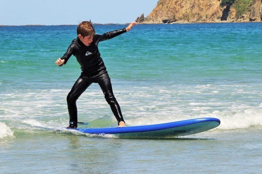 Beginner Surf Lesson at Omaha Beach