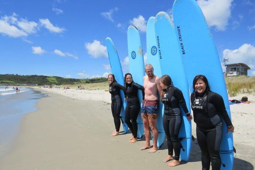 Beginner Surf Lesson at Omaha Beach