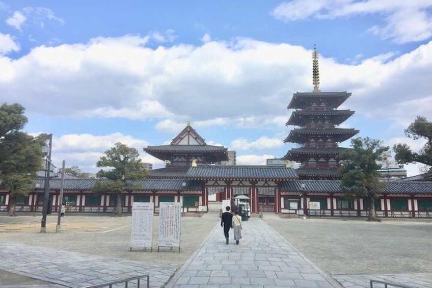 Full-Day Private Guided Tour to Osaka Palaces and Temples