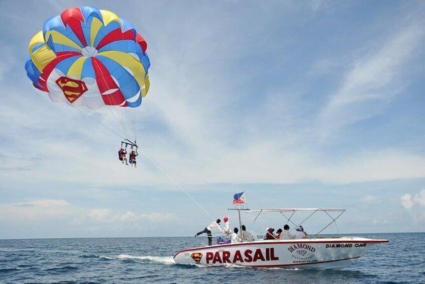 Show item 4 of 8. Boracay Parasailing (2-3 Flyer)