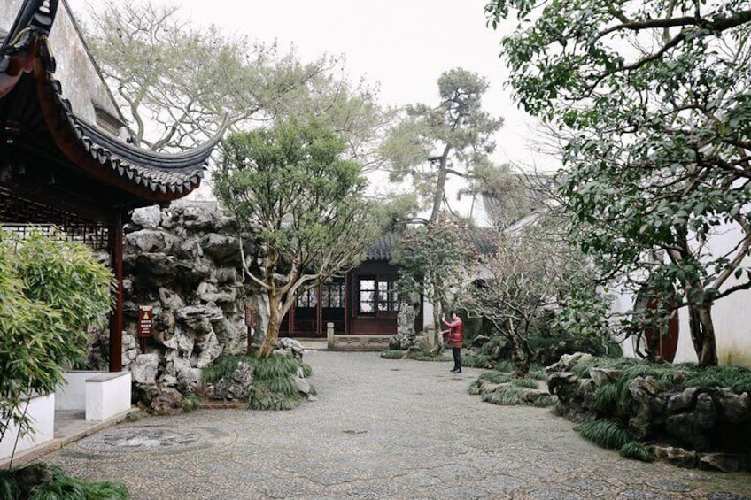 The Master of Nets Garden, visited on this tour, is the smallest though arguably the most impressive of the Suzhou Gardens.