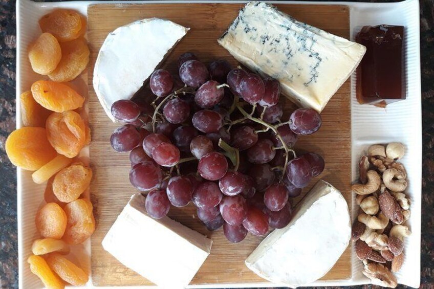 Complementary Cheese Board