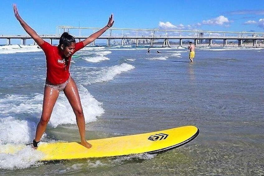 Private Surf Lesson Surfers Paradise, Main Beach, Gold Coast