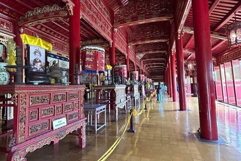  Daytrip to Hue Imperial Palace, Royal King Tomb &Perfume River via Hai Van Pass