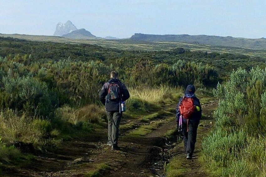 Climbing Mount Kenya 5 Days Via Chogoria Route