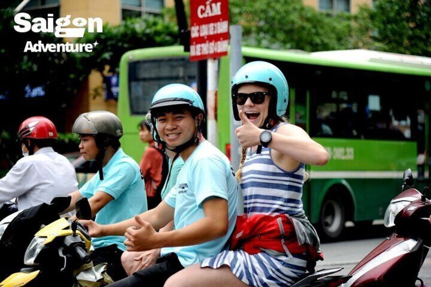 Great motorbike tour with Saigon Adventure